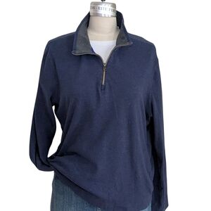 Robert Graham Quarter Zip Sweater Size XL